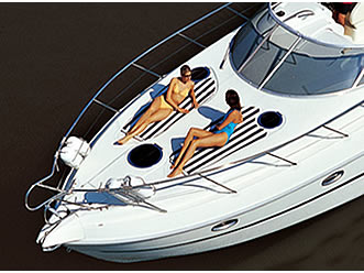 Luxury Hen Party Motor Yacht Charter in Benalmadena